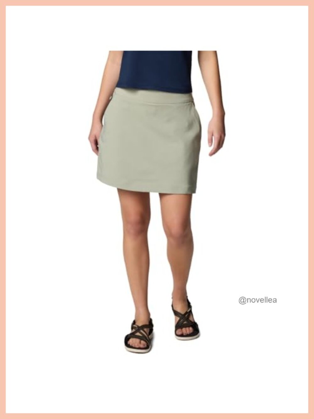 Columbia Omni-Shade Skort with Built-in Shorts, UPF Protection, Quick-Dry